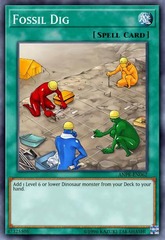 Fossil Dig - RA01-EN053 - Quarter Century Secret Rare - 1st Edition
